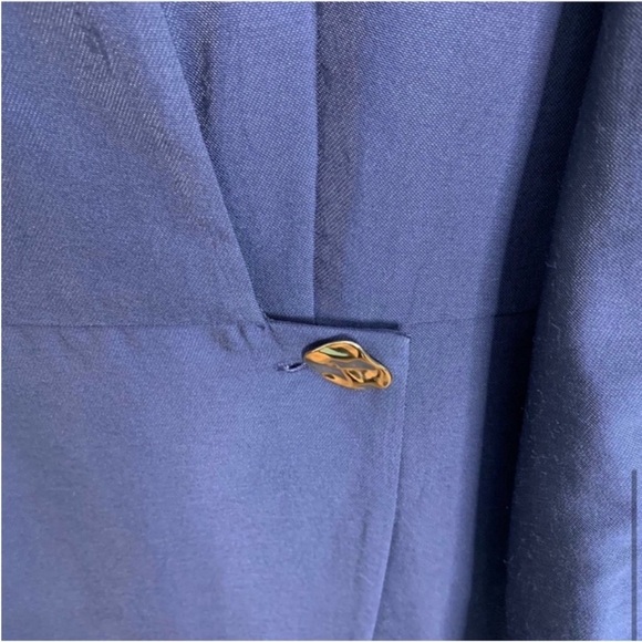 Vince long sleeve wrap dress in navy NWT - Picture 7 of 13